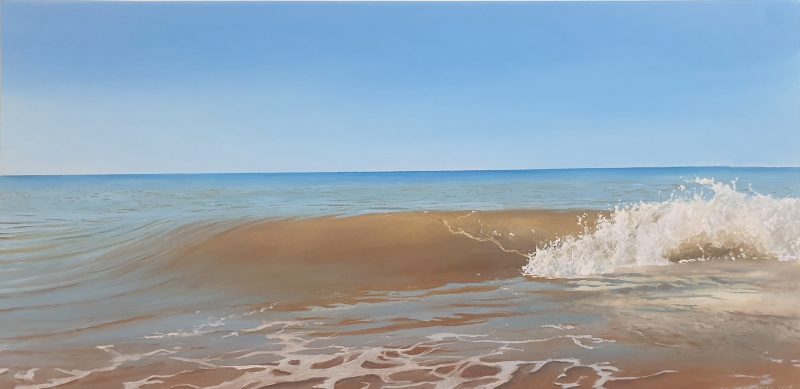 " Noordzee " 100 x 150 cm